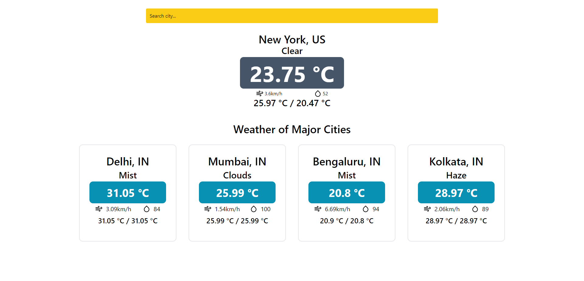 Weather App